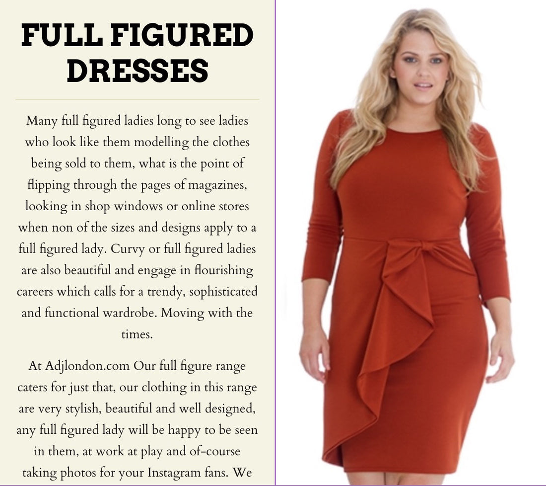 Our Fuller Figure Range. Curvy, beautiful and fabulous