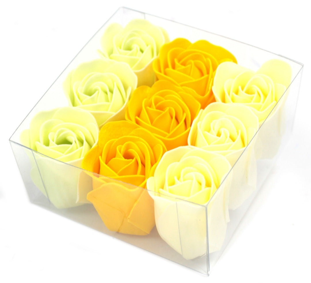 9 SOAP FLOWERS ROSES SKIN CARE