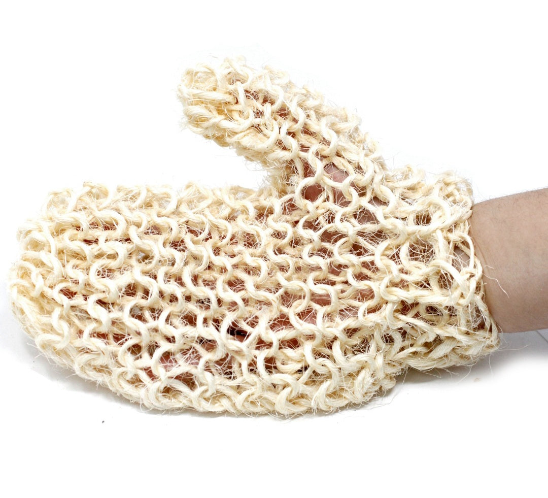 SPONGE AND SCRUB - EXFOLIATING BATH GLOVE