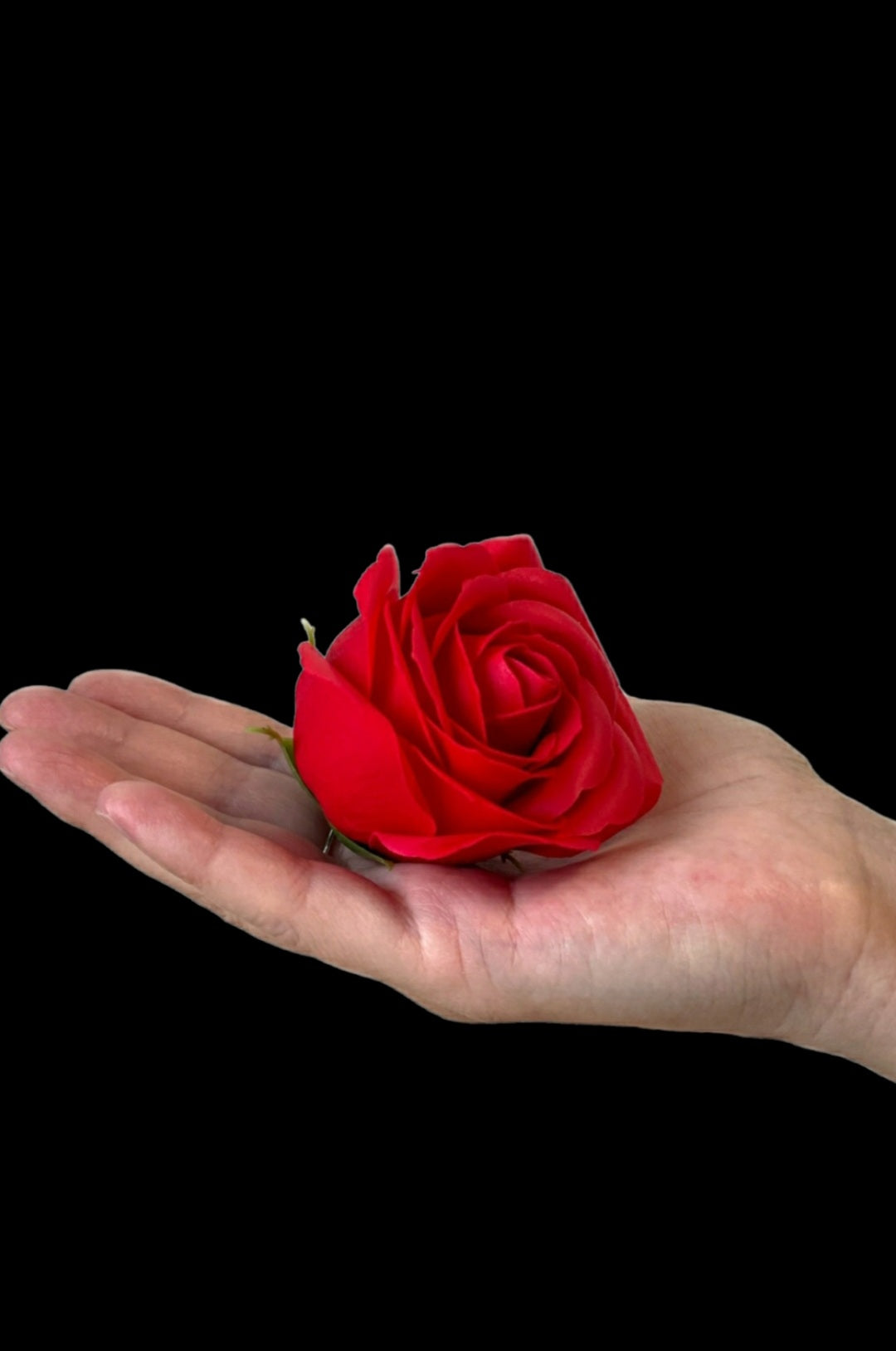 ROSE HEAD FLOWER SOAP IN DISPLAY BOX