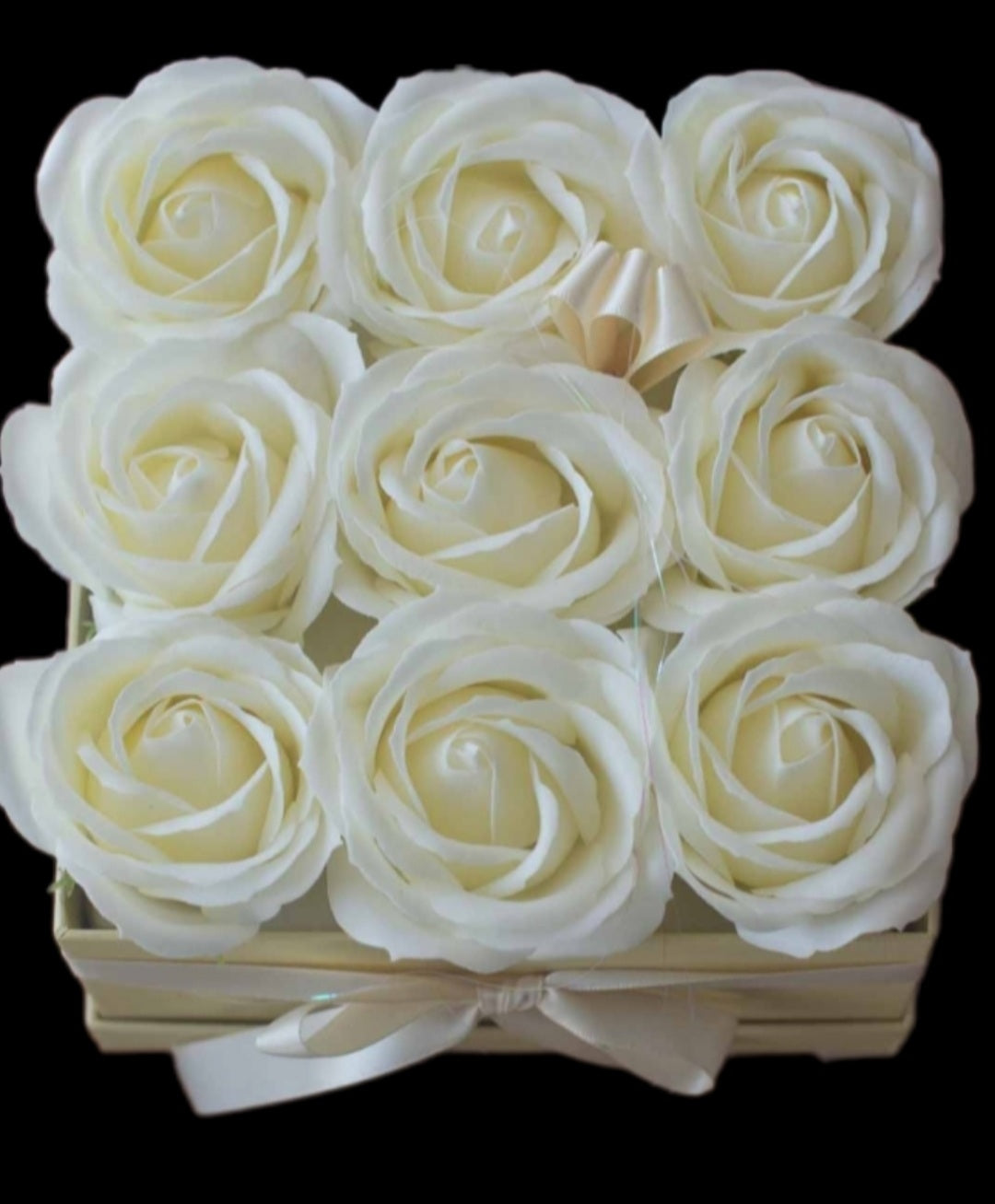 ROSE HEAD FLOWER SOAP IN DISPLAY BOX