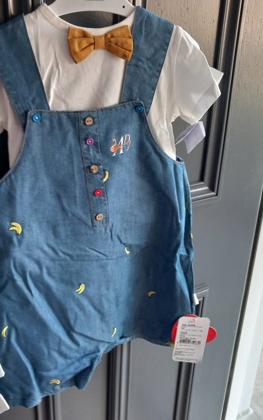 BABY DENIM DUNGAREES