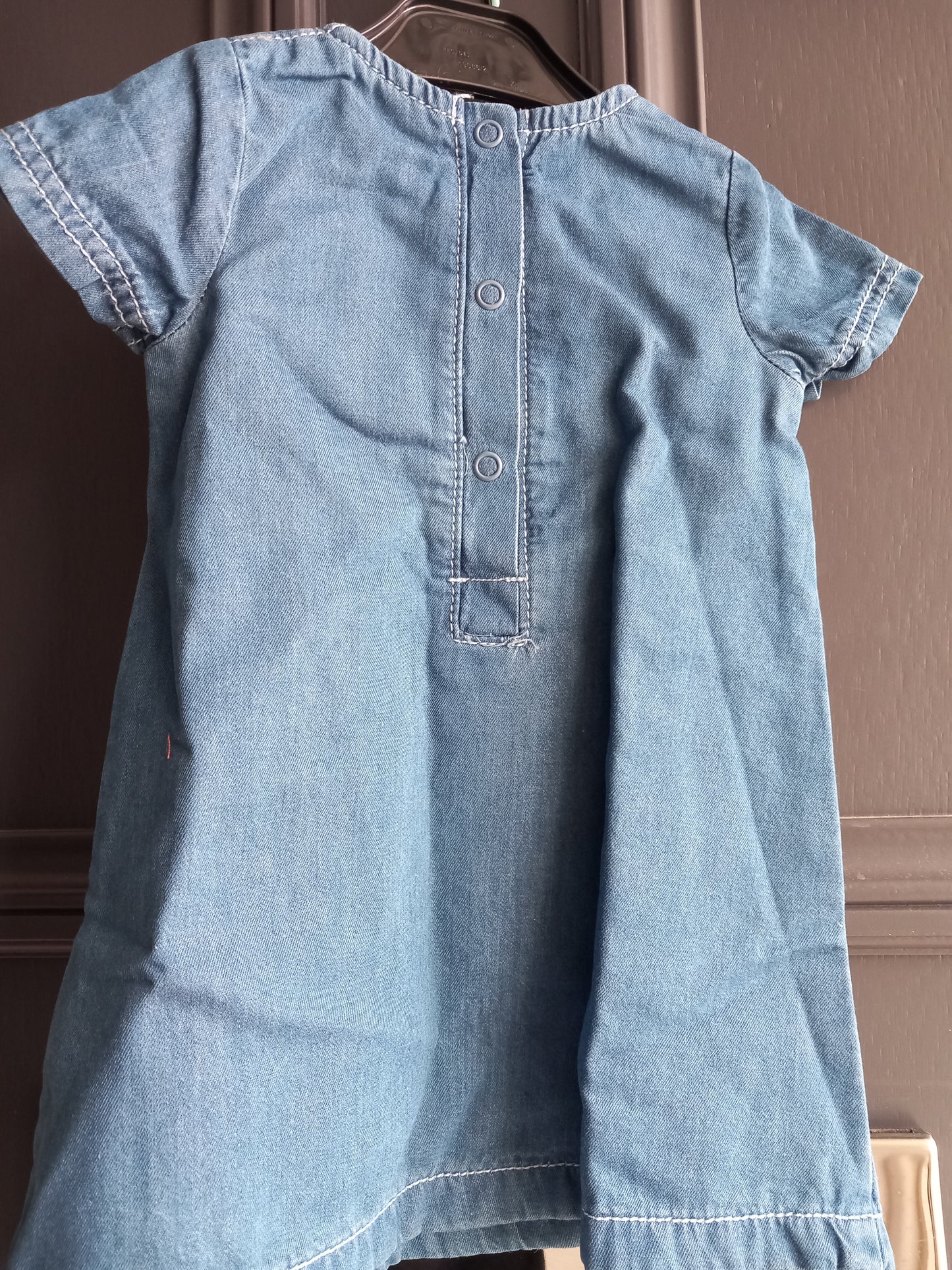 BABY HAPPY WORLD DENIM DUNGAREES