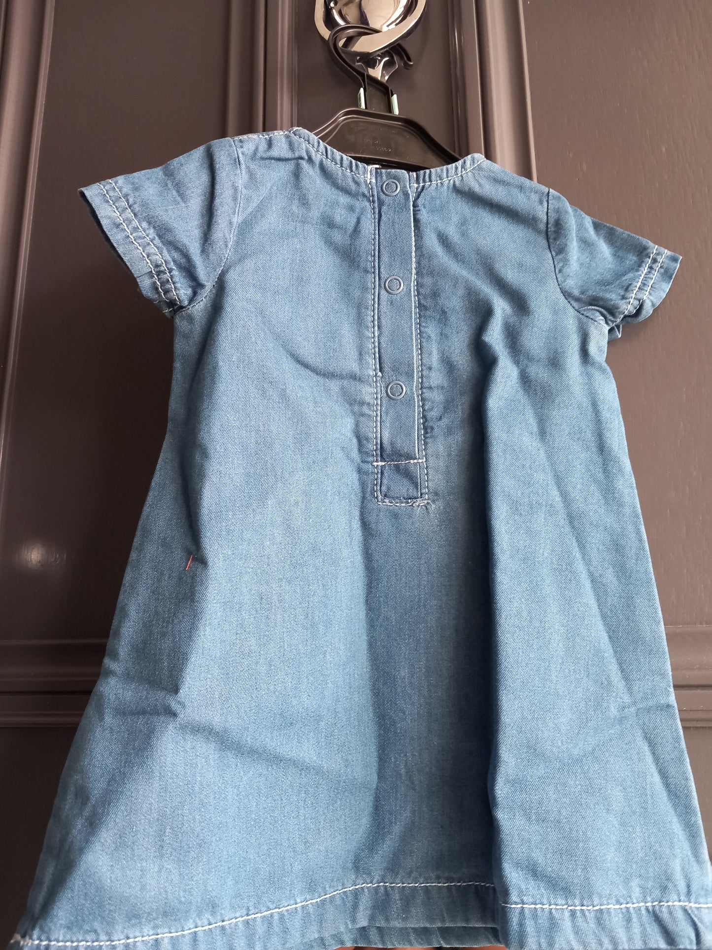 BABY HAPPY WORLD DENIM DUNGAREES