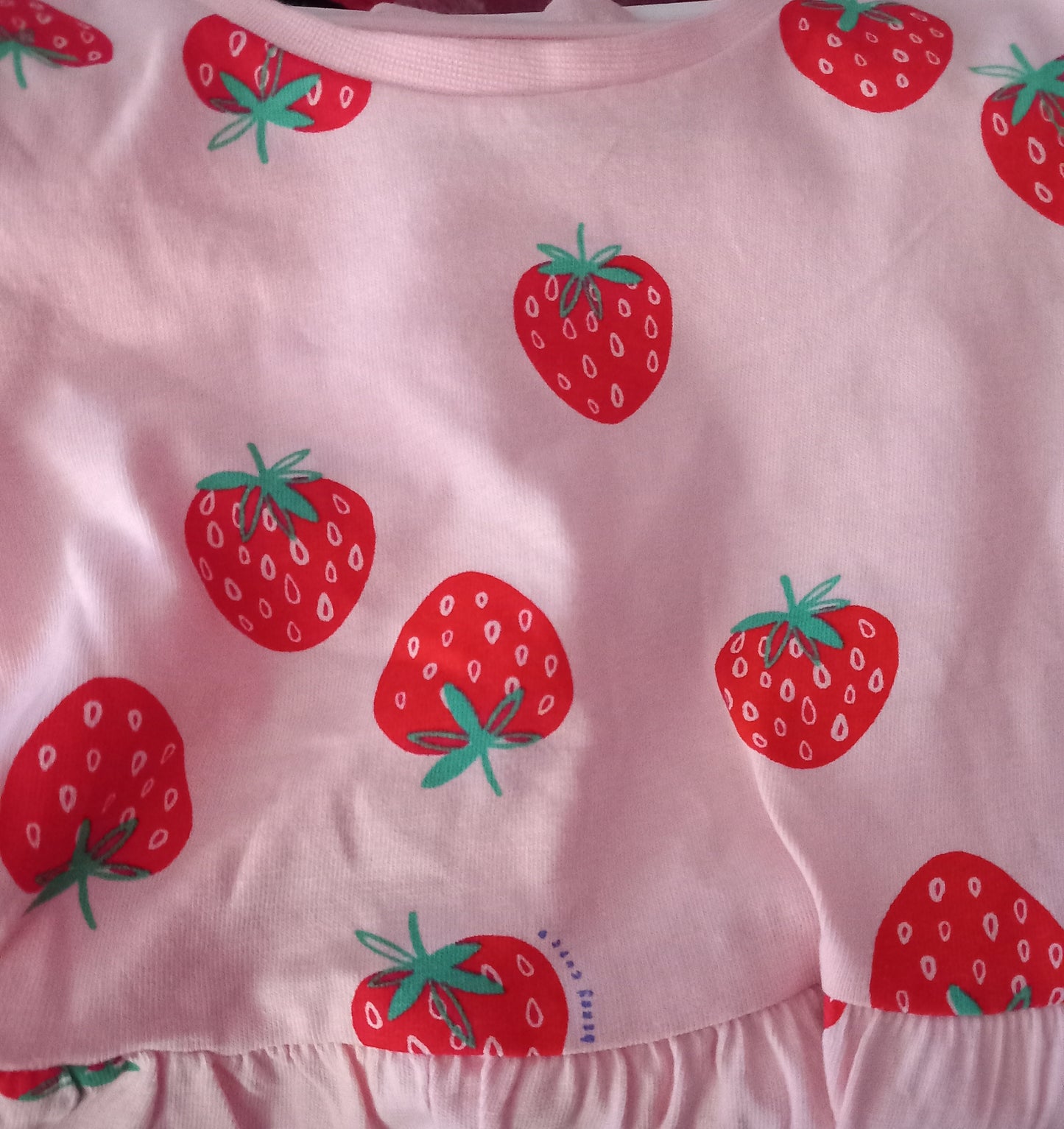 18-24 MTHS BABY STRAWBERRY PATTERN DRESS