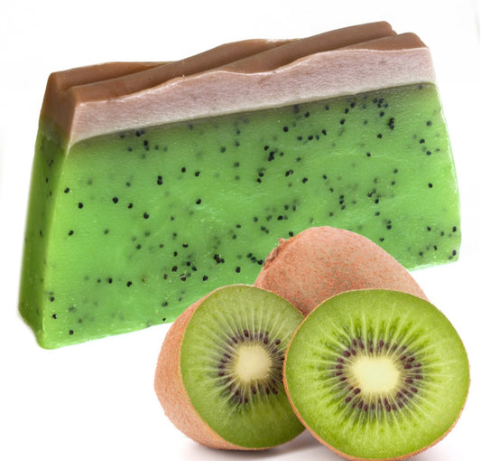 TROPICAL KIWI FRUIT Processed Soap Loave