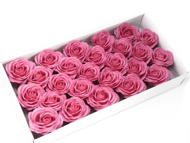 24 ROSE HEADS LARGE SIZE FLOWER Soap Bouquet Box