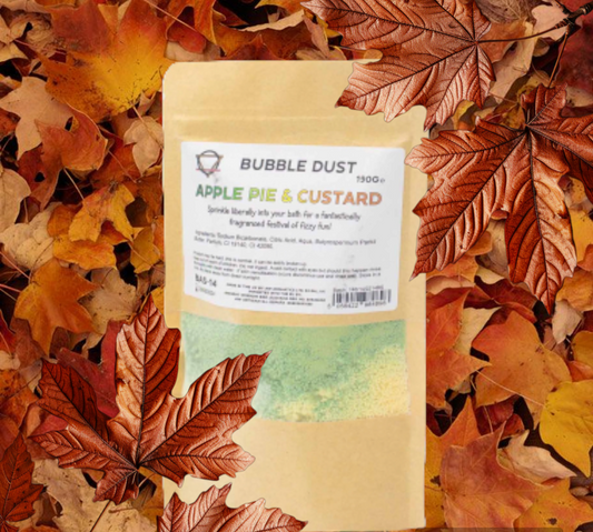 APPLE PIE AND CUSTARD BATH DUST 190G