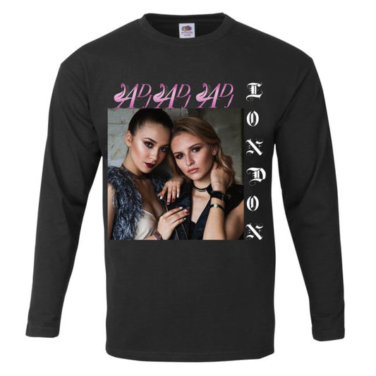 ADJ LONDON POSTER GIRLS LONG SLEEVE TOP