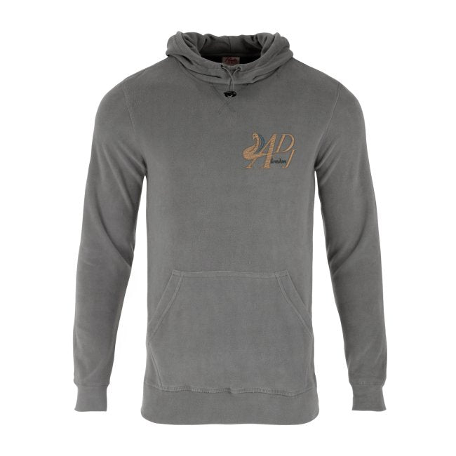 KANGAROO POCKET MEN’S. HOODIE WITH GOLD DESIGNER MOTIF