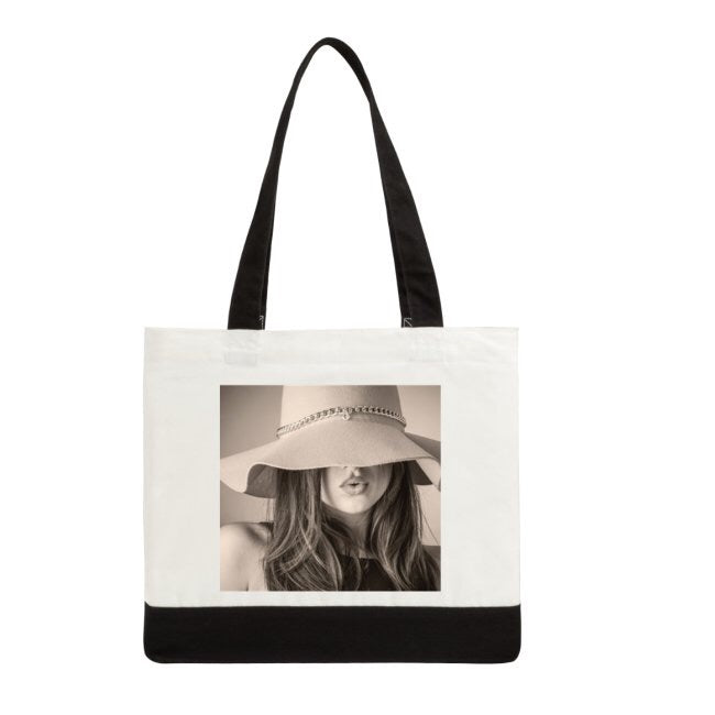 ADJ LONDON DESIGNER TOTE BAG CURIOUS HAT