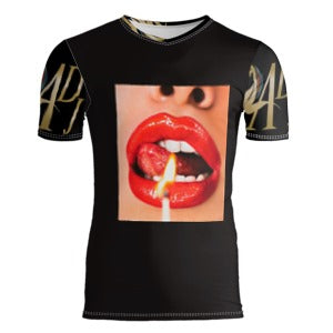 HOT LIP DESIGNER SLIM FIT T Shirt