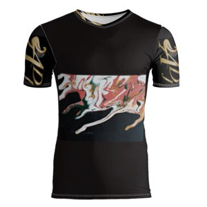 CHOCO SPLASH DESIGNER SLIM FIT T Shirt